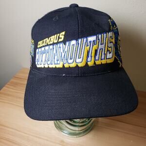 Vintage Sports Specialties Embroidered Columbus Cotton Moths Snapback Hat Hockey